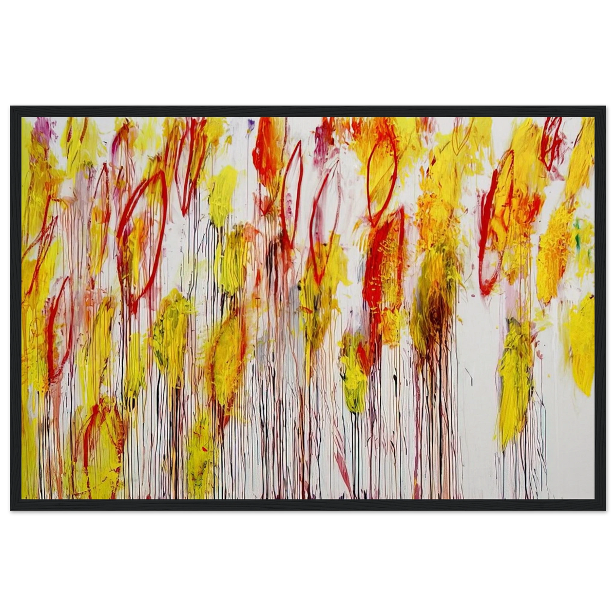 Lepanto, Part I Framed Poster | Cy Twombly Framed Prints Wall Art | Cy Twombly Store