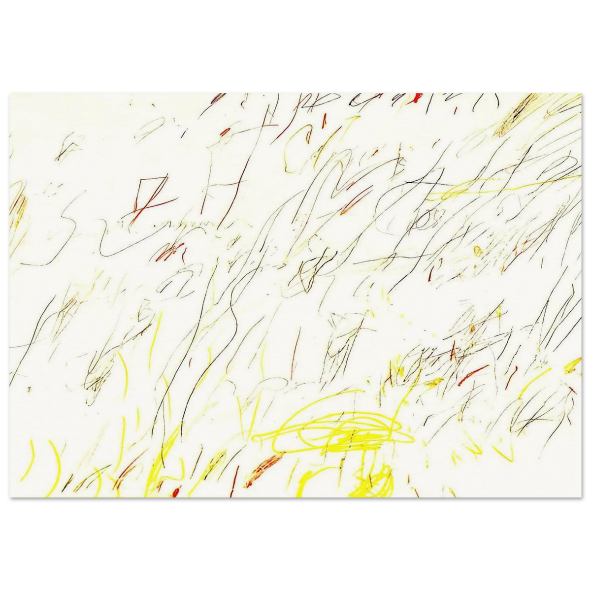Blue Room Poster | Cy Twombly Poster | Cy Twombly Store