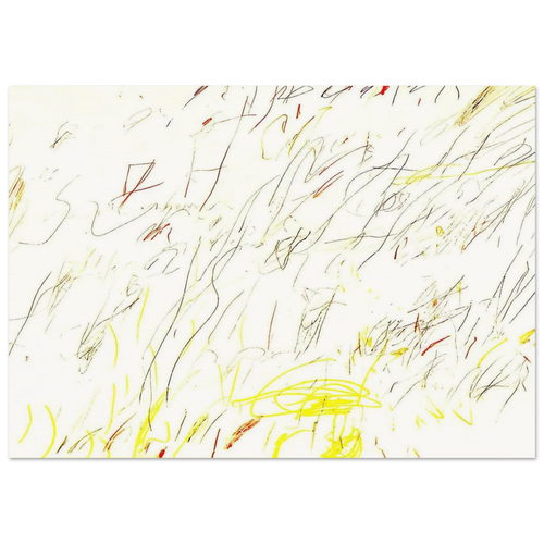 Blue Room Poster | Cy Twombly Poster | Cy Twombly Store