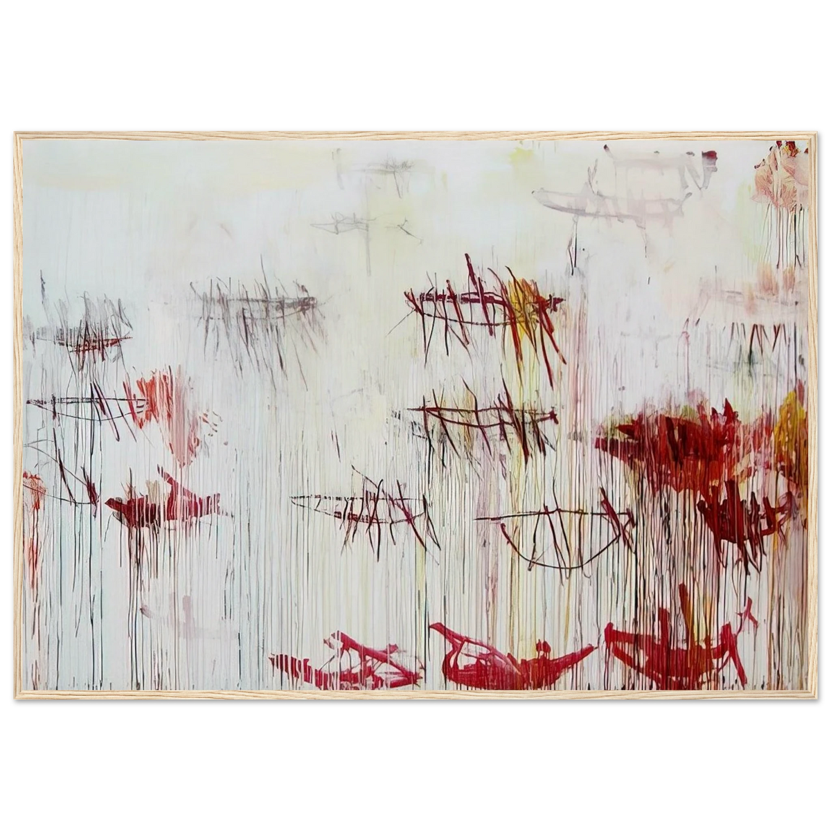 Lepanto, Part IX Framed Poster | Cy Twombly Framed Prints Wall Art | Cy Twombly Store