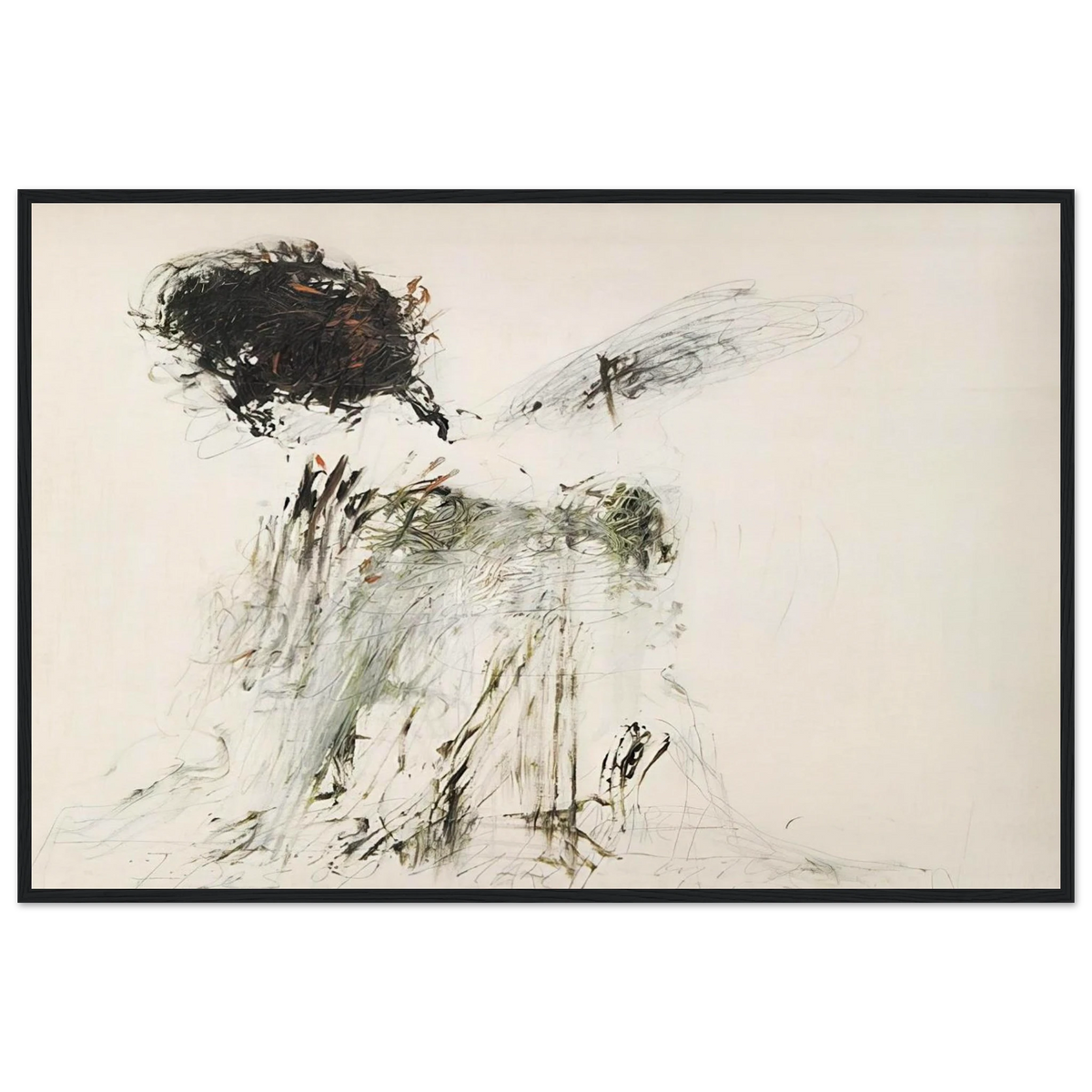 Ides of March Framed Poster | Cy Twombly Framed Prints Wall Art | Cy Twombly Store