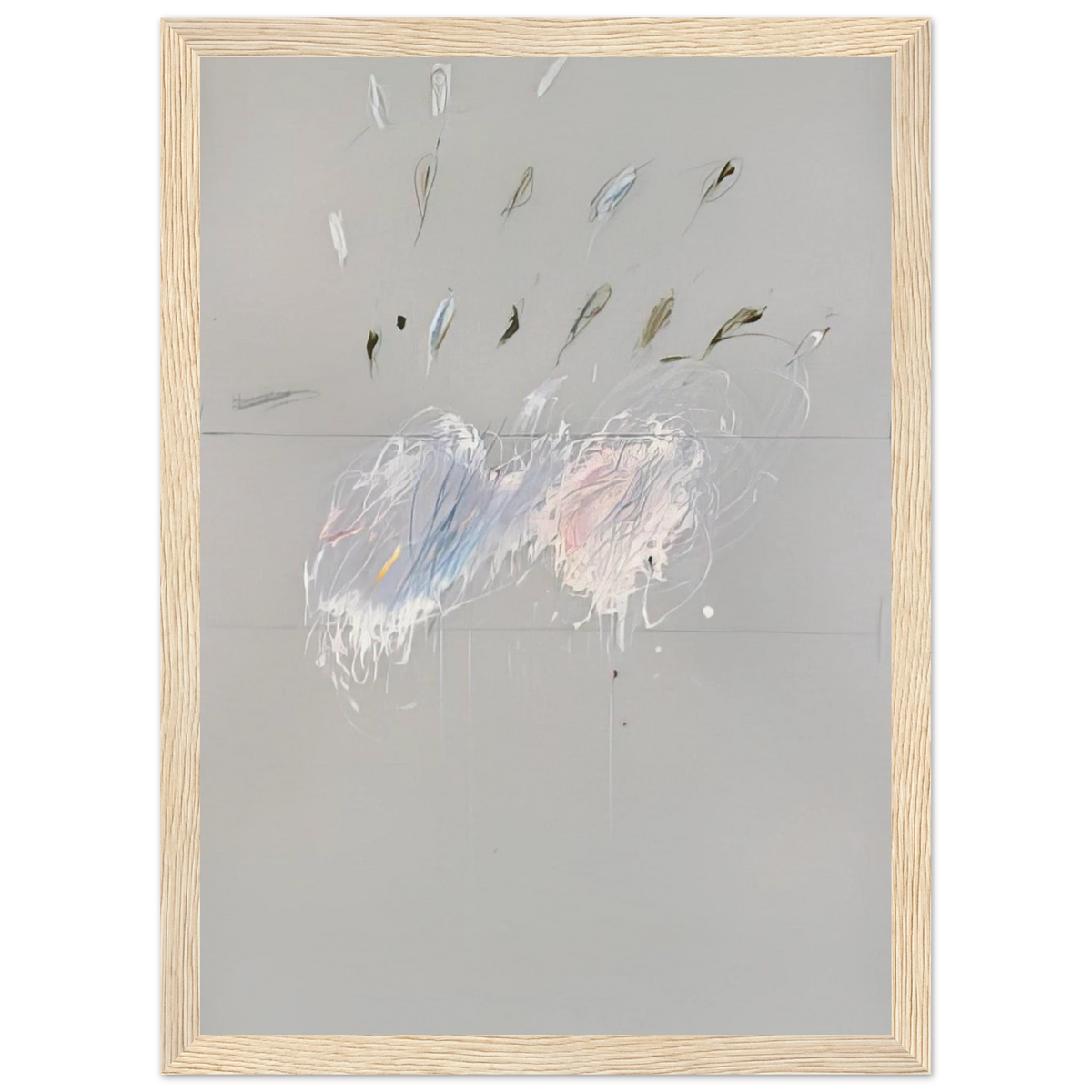 Nine Discourses on Commodus, Part VI Framed Poster | Cy Twombly Framed Prints Wall Art | Cy Twombly Store