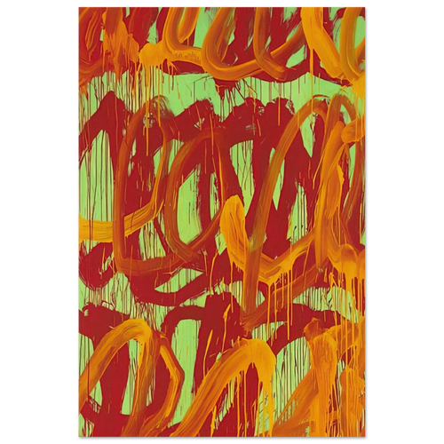 Camino Real  II  Poster | Cy Twombly Poster | Cy Twombly Store