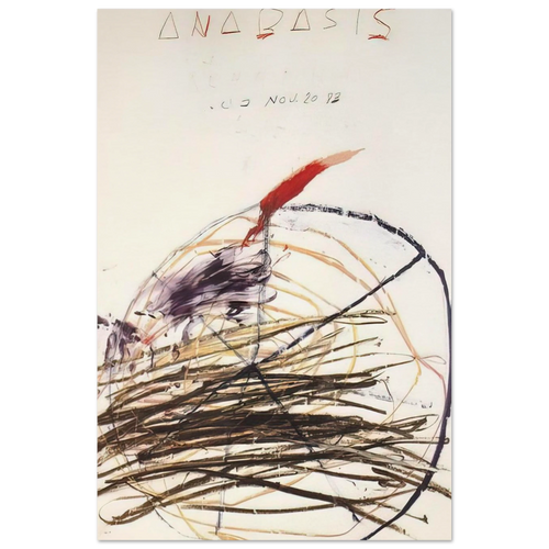 Anabasis  Xenephon  Poster | Cy Twombly Poster | Cy Twombly Store