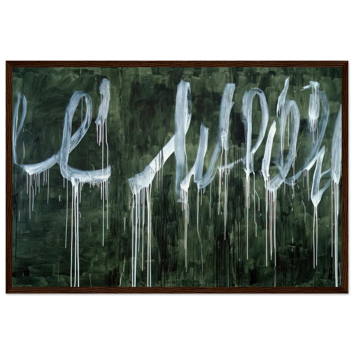 III Notes From Salalah  Note I  Framed Poster | Cy Twombly Framed Prints Wall Art | Cy Twombly Store