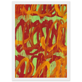 Camino Real  II  Framed Poster | Cy Twombly Framed Prints Wall Art | Cy Twombly Store