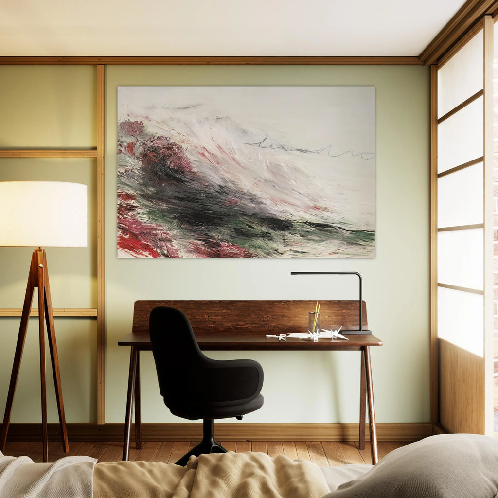 Hero and Leandro  A Painting in Four Parts  Part I Poster | Cy Twombly Poster | Cy Twombly Store