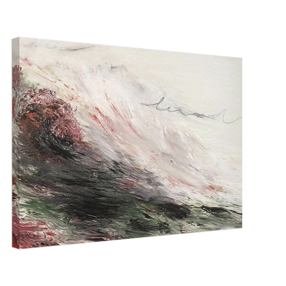 Hero and Leandro  A Painting in Four Parts  Part I Canvas | Cy Twombly Canvas | Cy Twombly Store