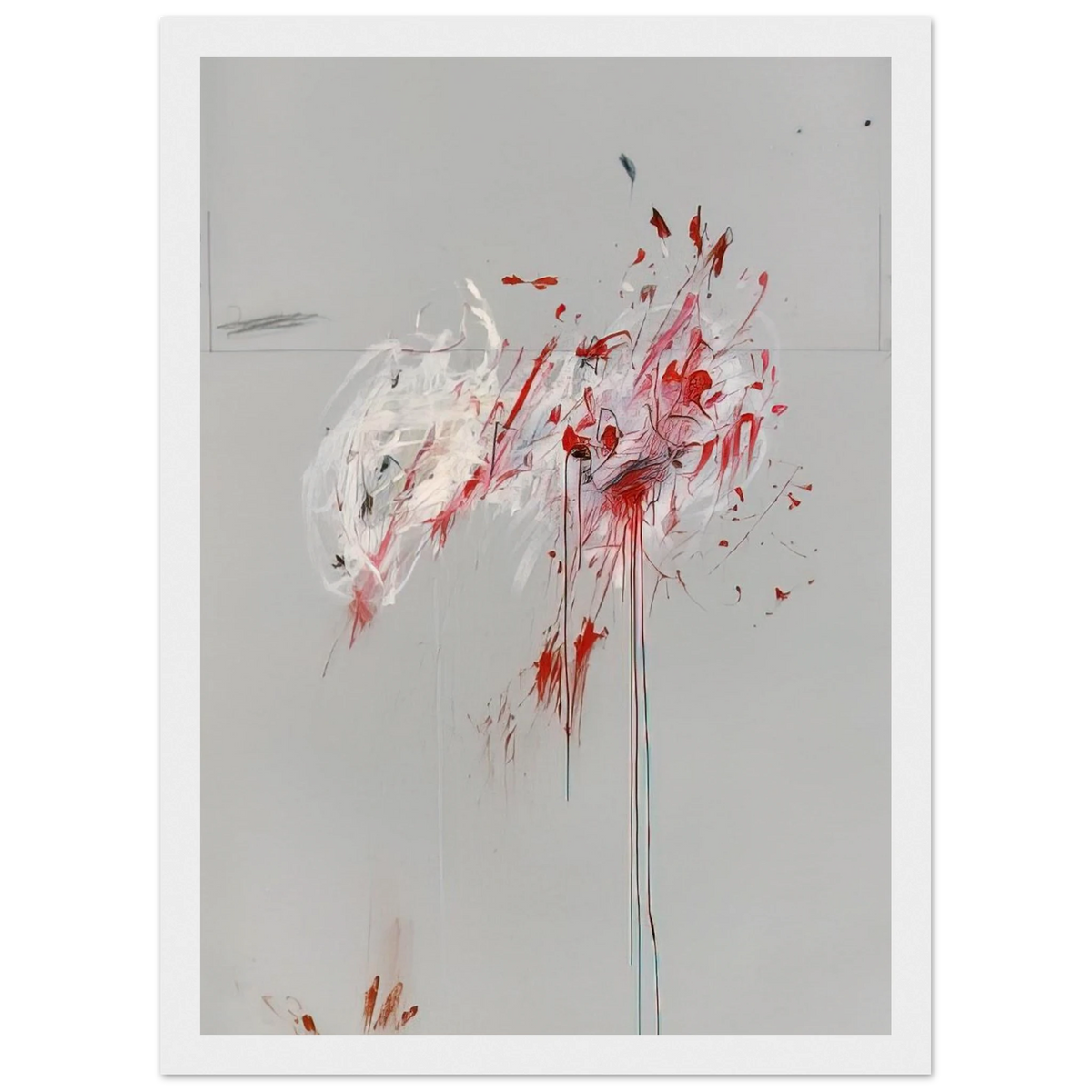 Nine Discourses on Commodus, Part III Framed Poster | Cy Twombly Framed Prints Wall Art | Cy Twombly Store