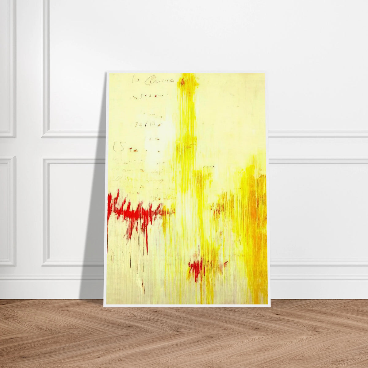 Quattro stagioni I. Estate Framed Poster | Cy Twombly Framed Prints Wall Art | Cy Twombly Store