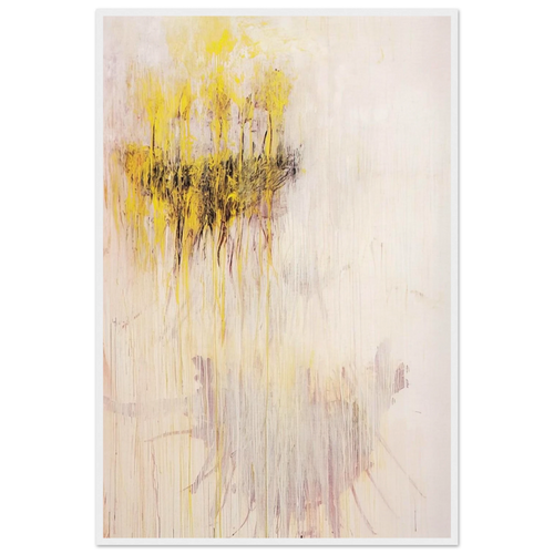 Coronation of Sesostris Framed Poster | Cy Twombly Framed Prints Wall Art | Cy Twombly Store
