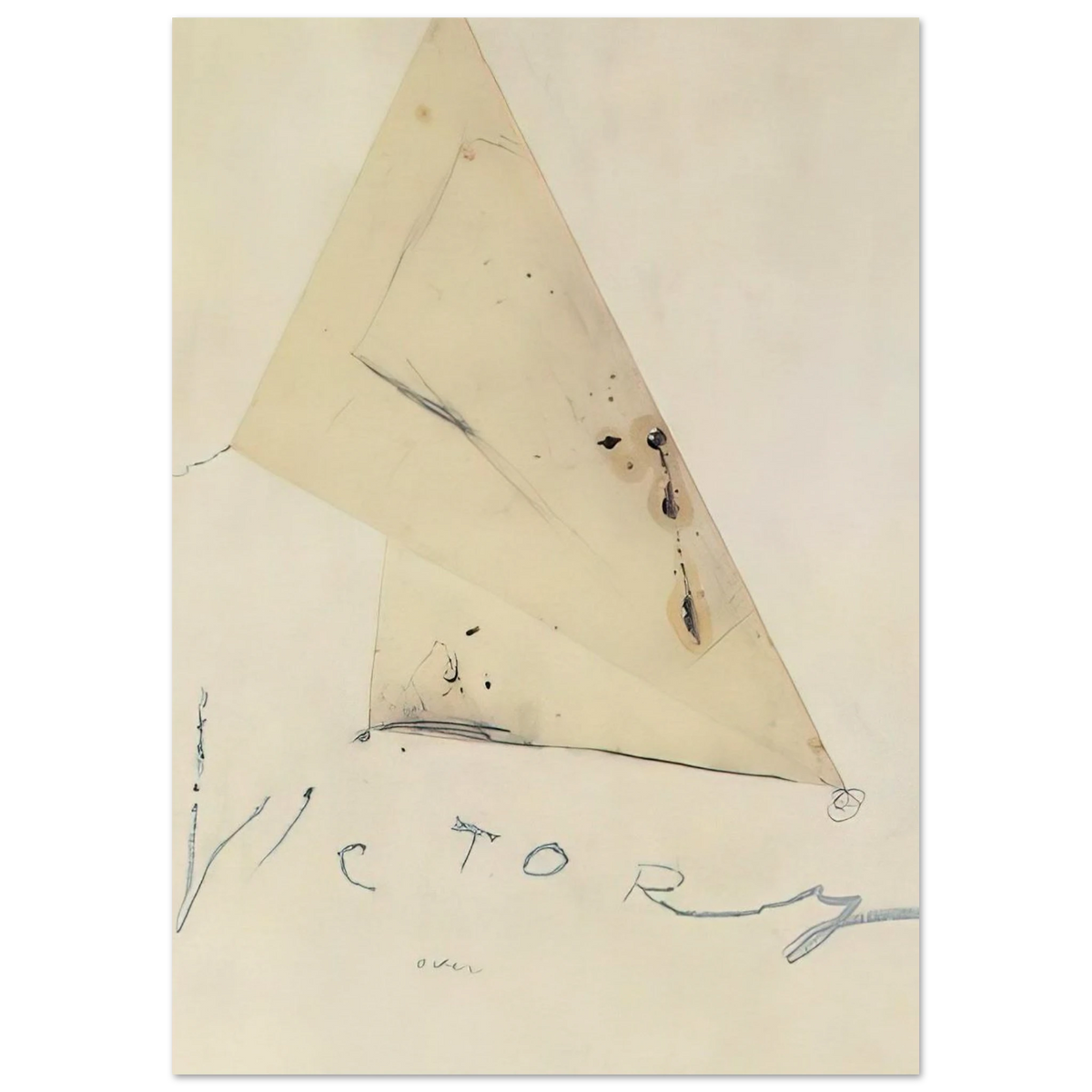 Victory Poster | Cy Twombly Poster | Cy Twombly Store