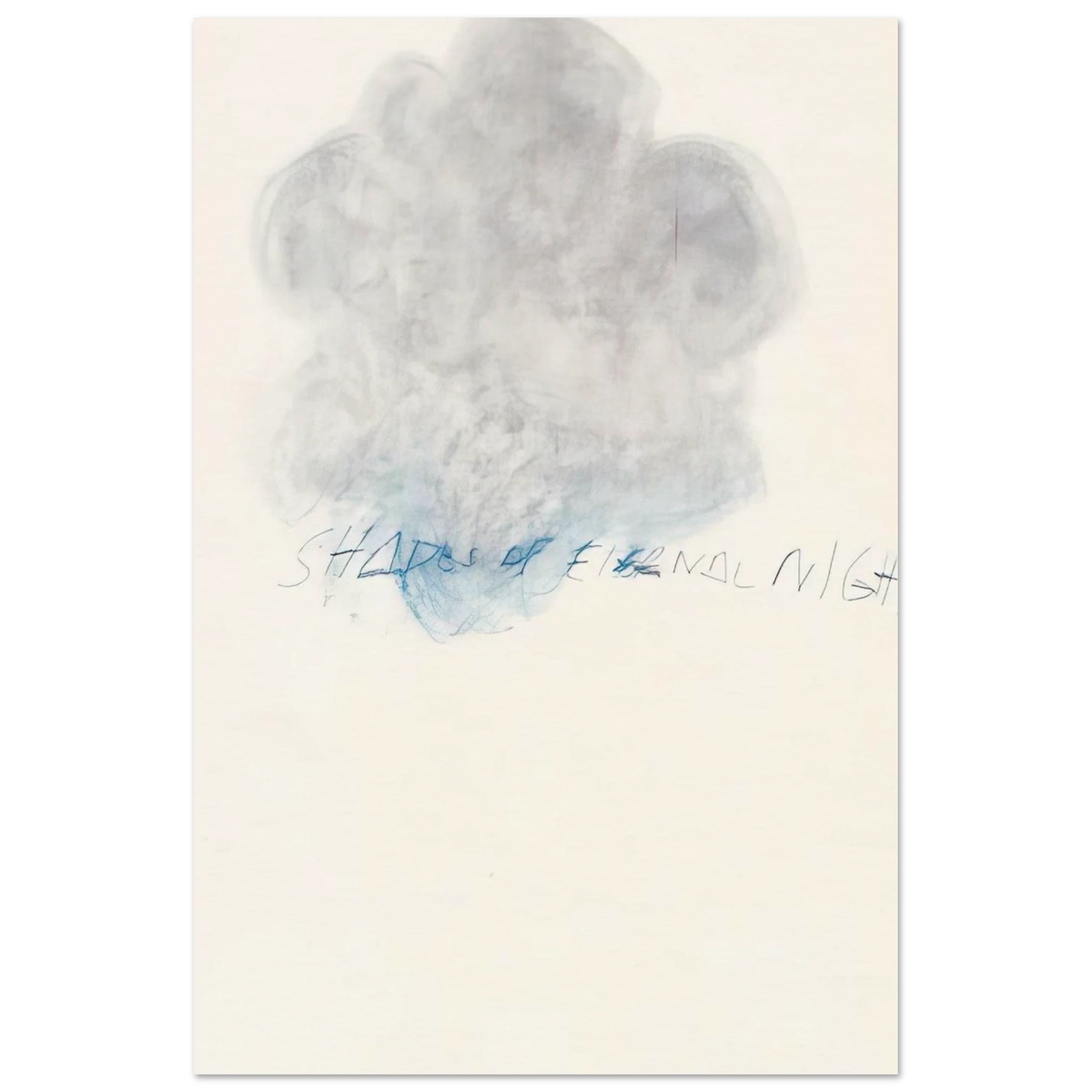 Fifty Days at Iliam. Shades of Eternal Night Poster | Cy Twombly Poster | Cy Twombly Store