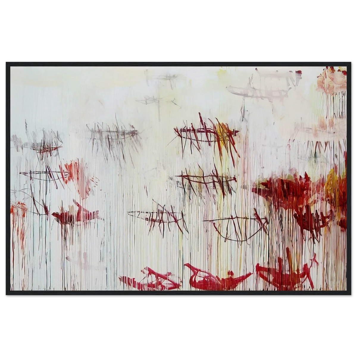 Lepanto, Part IX Framed Poster | Cy Twombly Framed Prints Wall Art | Cy Twombly Store