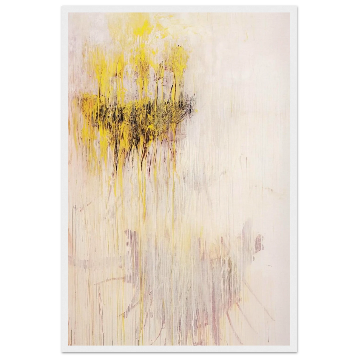 Coronation of Sesostris Framed Poster | Cy Twombly Framed Prints Wall Art | Cy Twombly Store