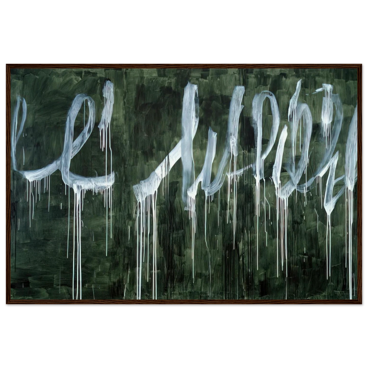 III Notes From Salalah  Note I  Framed Poster | Cy Twombly Framed Prints Wall Art | Cy Twombly Store