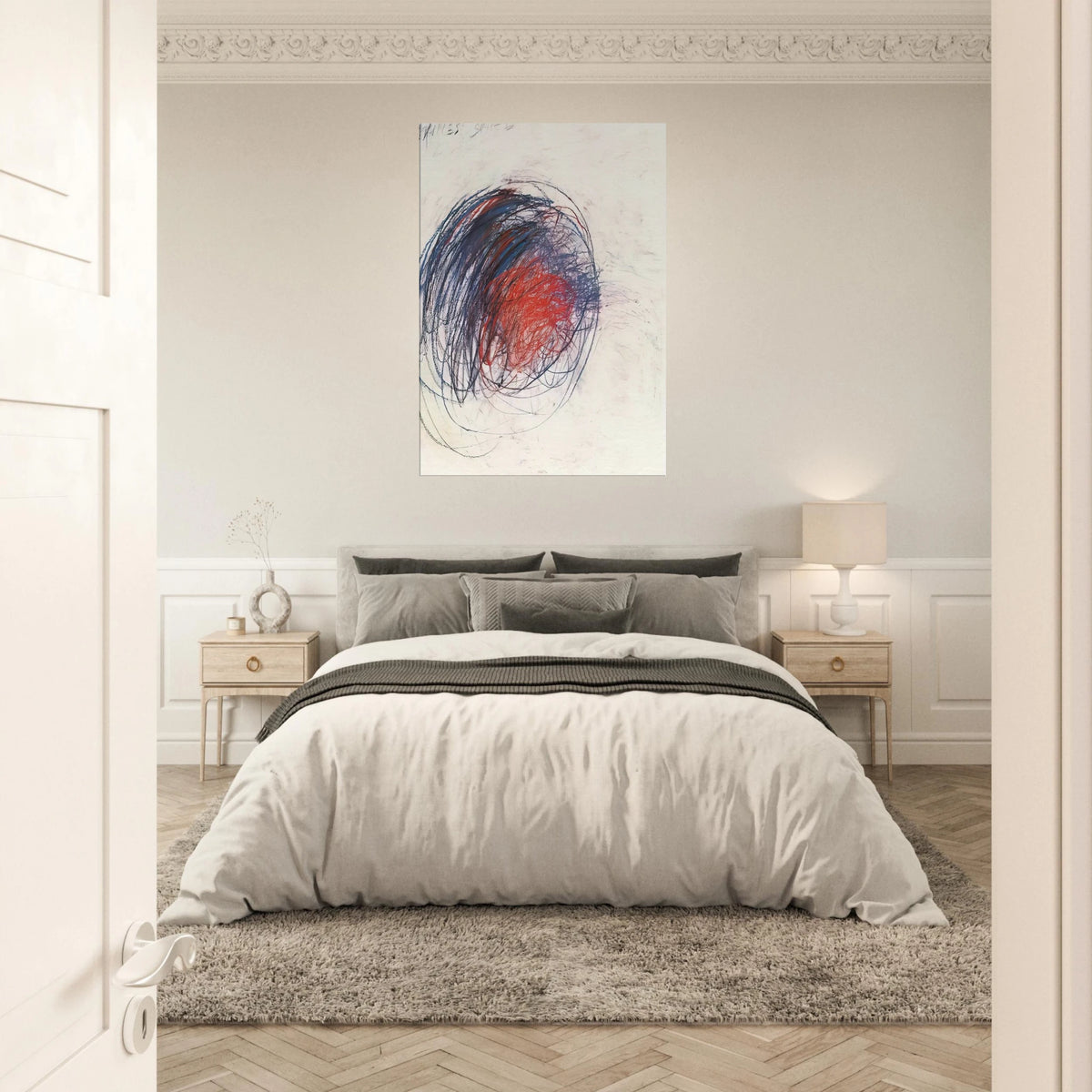 Fifty Days at Iliam. Shield of Achilles Canvas | Cy Twombly Canvas | Cy Twombly Store