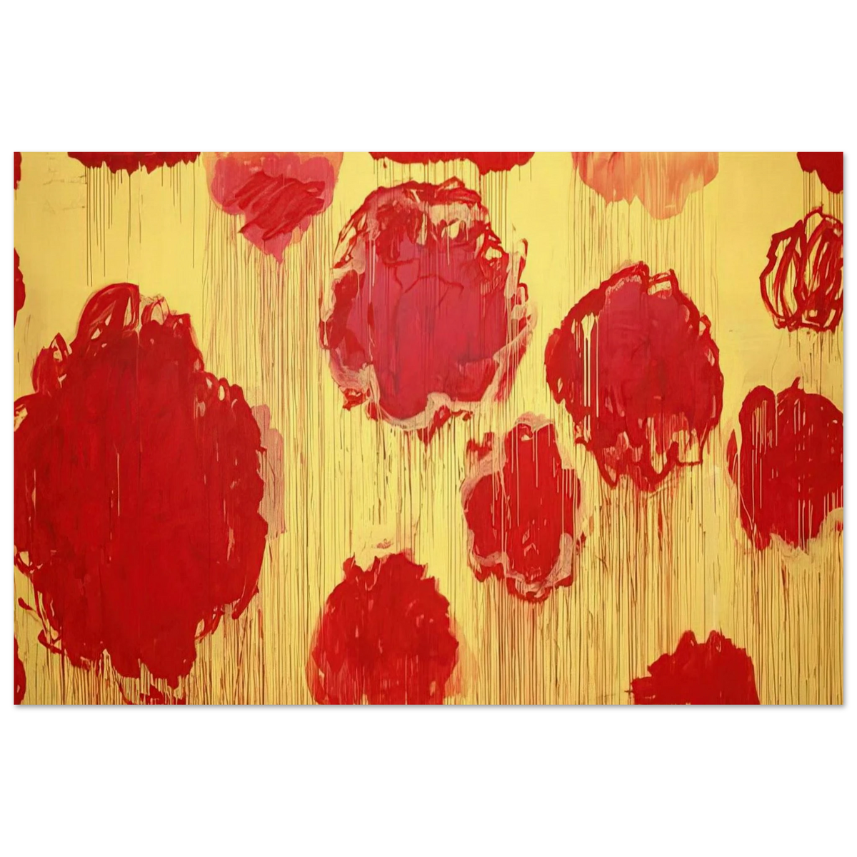 Untitled  Peonias series  Poster | Cy Twombly Poster | Cy Twombly Store