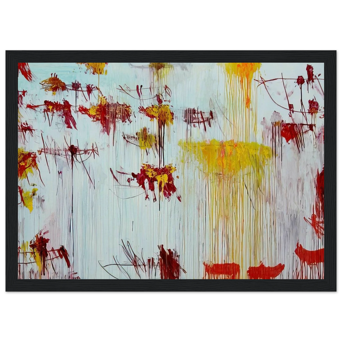 Lepanto, Part X Framed Poster | Cy Twombly Framed Prints Wall Art | Cy Twombly Store