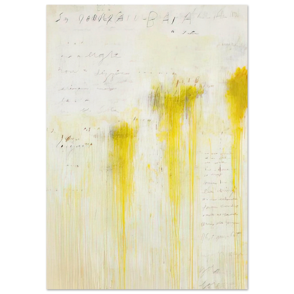 Quattro Stagioni II. Estate Poster | Cy Twombly Poster | Cy Twombly Store