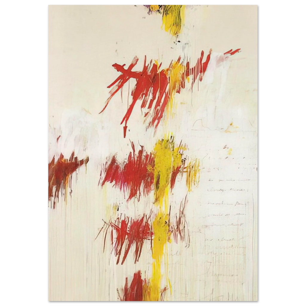 Quattro Stagioni II. Primavera Poster | Cy Twombly Poster | Cy Twombly Store