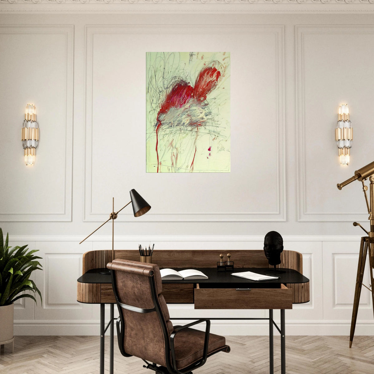 Leda and the Swan Canvas | Cy Twombly Canvas | Cy Twombly Store