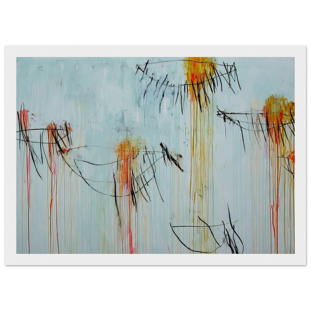 Lepanto, Part II Framed Poster | Cy Twombly Framed Prints Wall Art | Cy Twombly Store