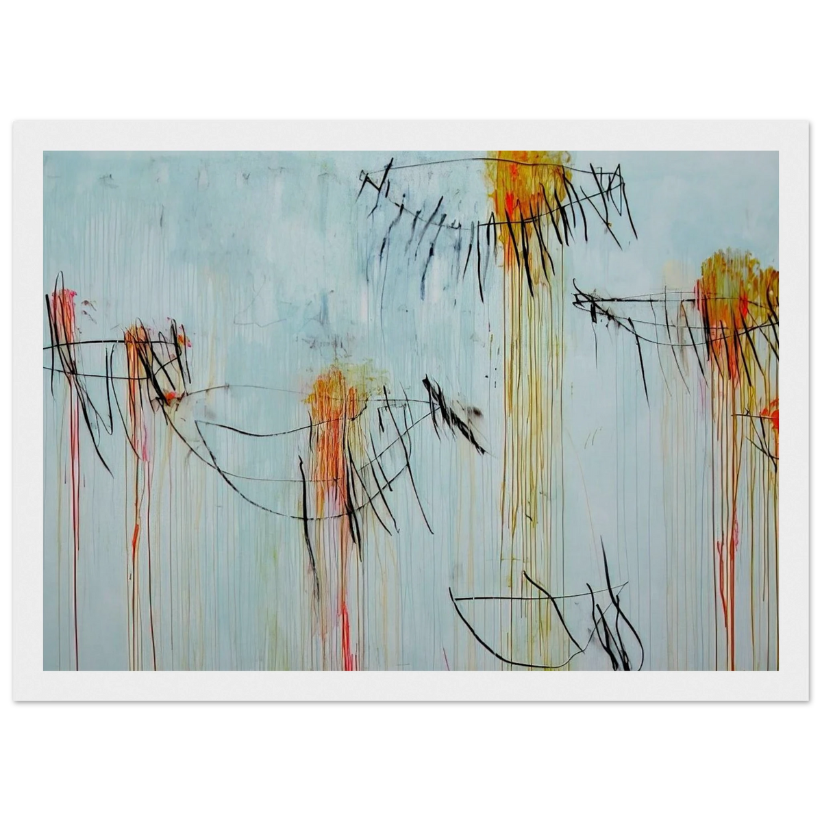 Lepanto, Part II Framed Poster | Cy Twombly Framed Prints Wall Art | Cy Twombly Store