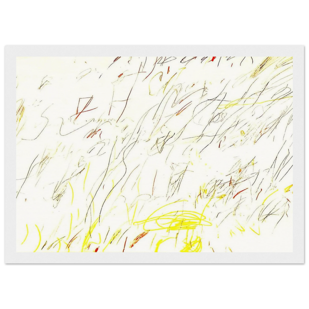 Blue Room Framed Poster | Cy Twombly Framed Prints Wall Art | Cy Twombly Store
