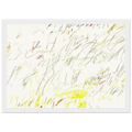 Blue Room Framed Poster | Cy Twombly Framed Prints Wall Art | Cy Twombly Store