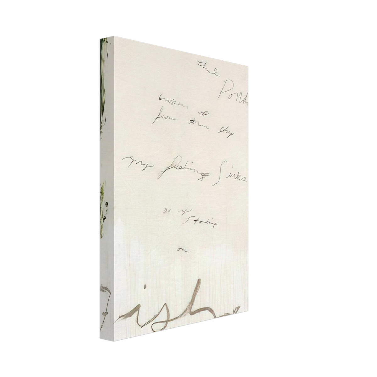Untitled Part I Canvas | Cy Twombly Canvas | Cy Twombly Store