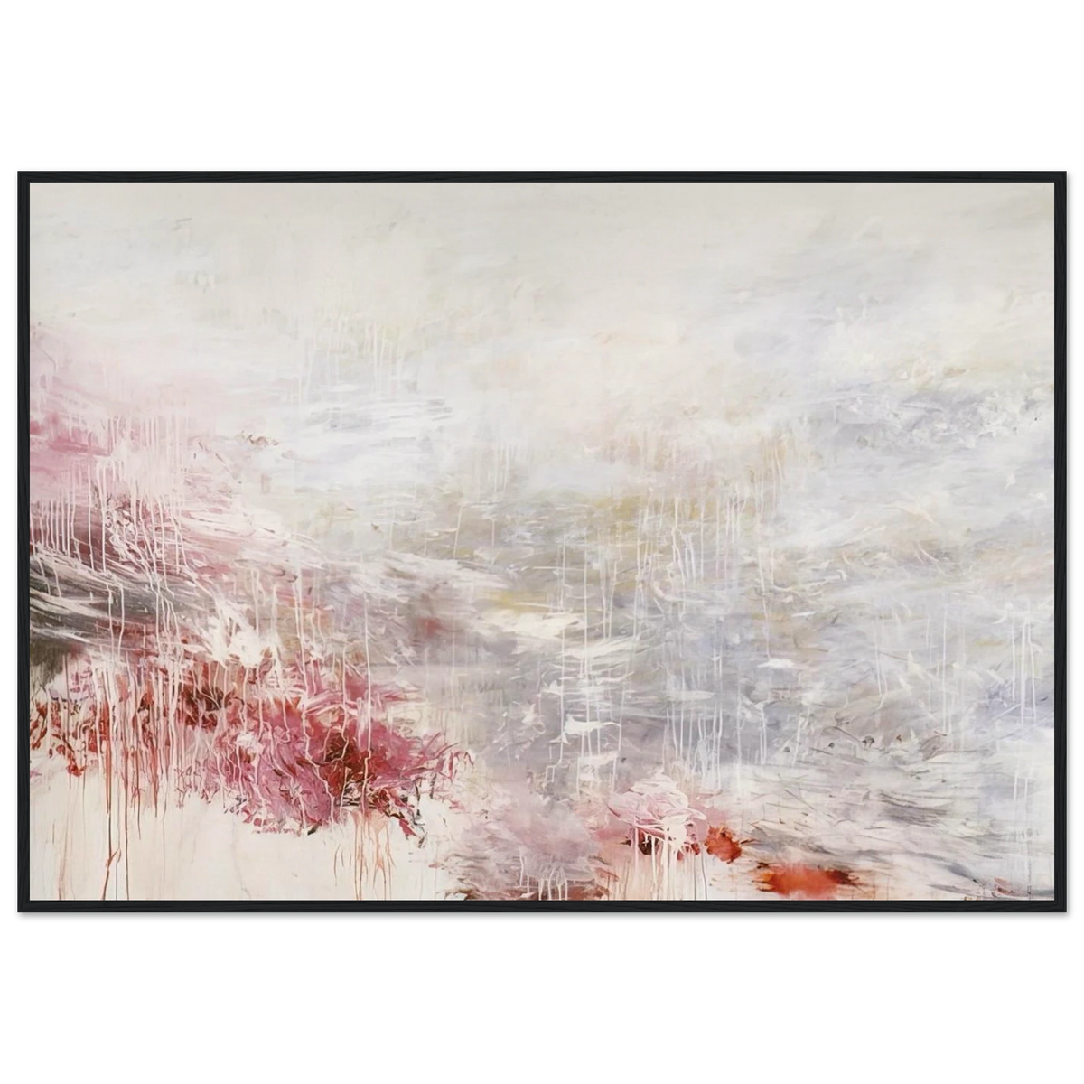Hero and Leander  To Christopher Marlowe  [Rome] Framed Poster | Cy Twombly Framed Prints Wall Art | Cy Twombly Store