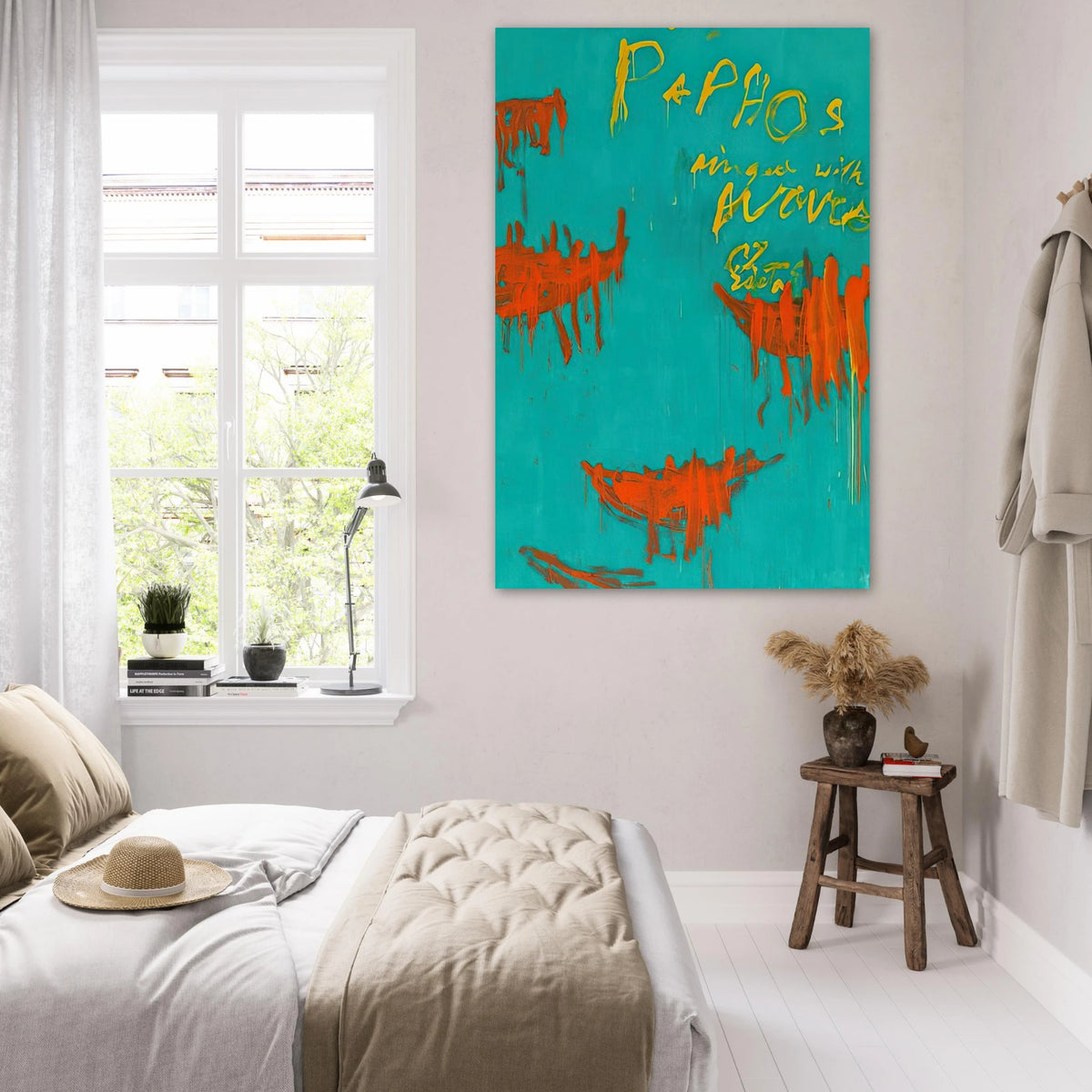Leaving Paphos Ringed With Waves III Poster | Cy Twombly Poster | Cy Twombly Store