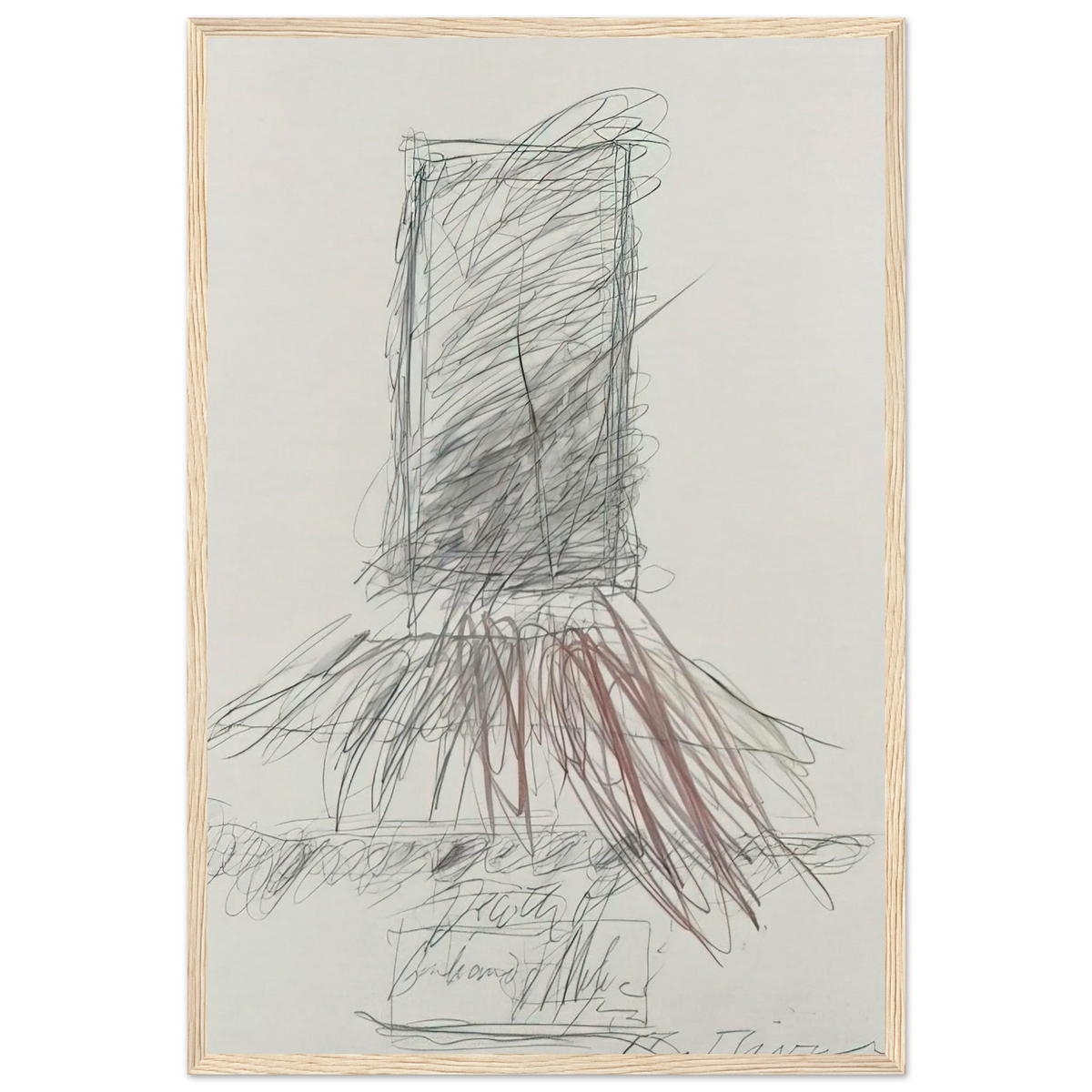 Death of Giuliano De'Medici Framed Poster | Cy Twombly Framed Prints Wall Art | Cy Twombly Store