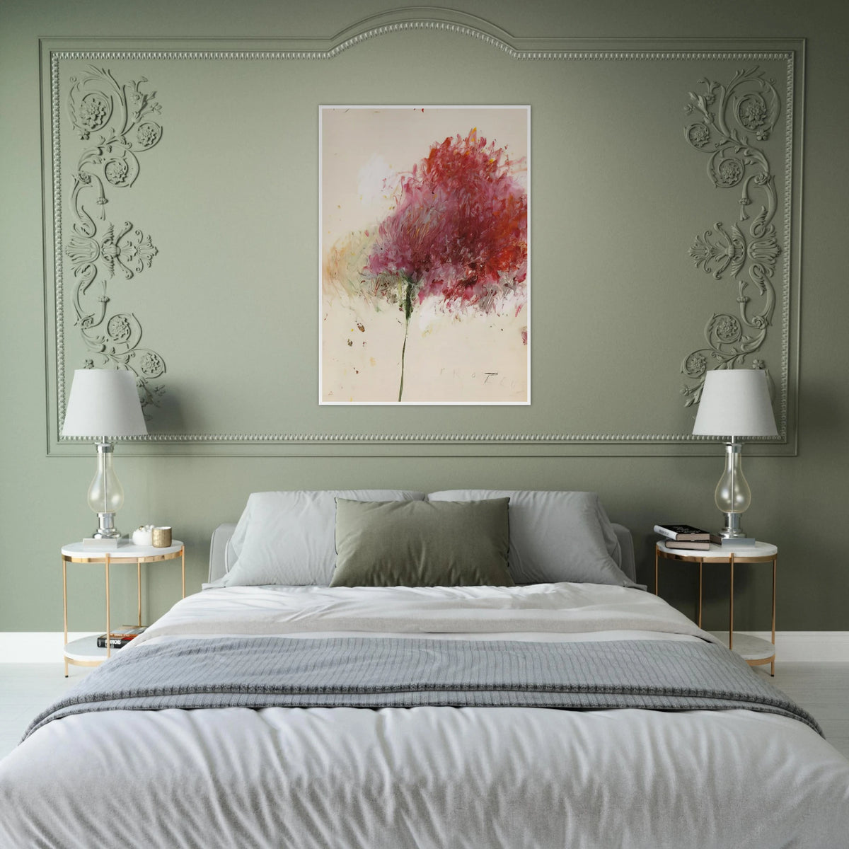 Proteus Framed Poster | Cy Twombly Framed Prints Wall Art | Cy Twombly Store