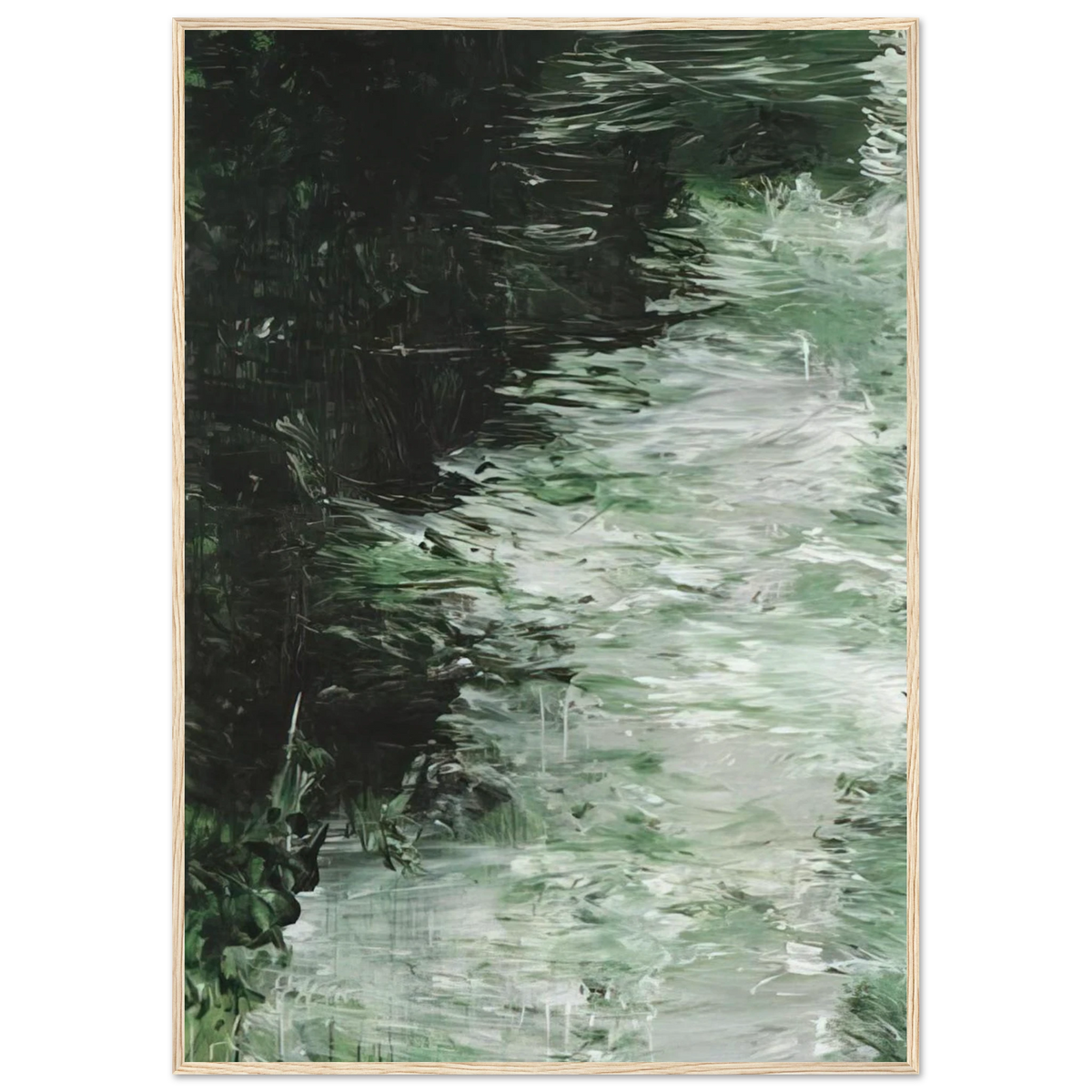 Untitled Part VII Framed Poster | Cy Twombly Framed Prints Wall Art | Cy Twombly Store