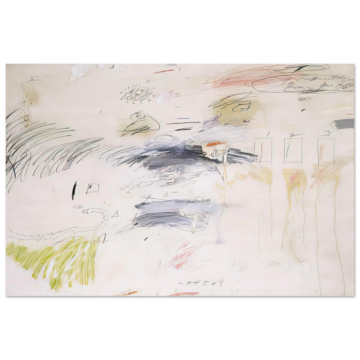 Untitled, Rome Poster | Cy Twombly Poster | Cy Twombly Store
