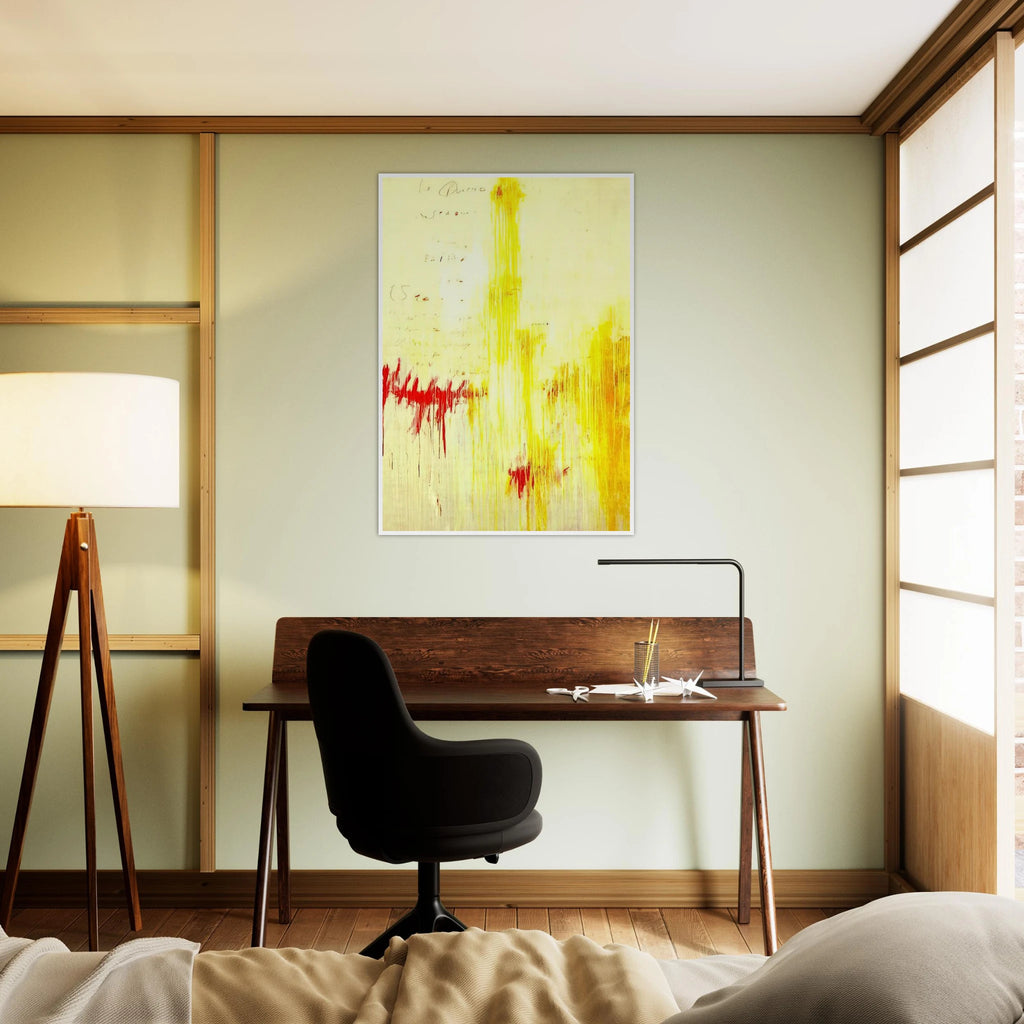 Quattro stagioni I. Estate Framed Poster | Cy Twombly Framed Prints Wall Art | Cy Twombly Store