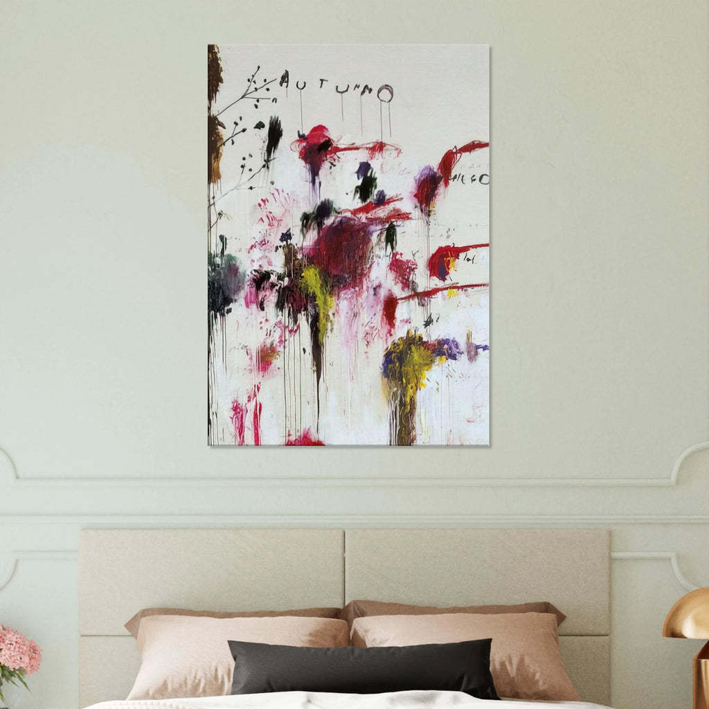 Quattro Stagioni II. Autunno Canvas | Cy Twombly Canvas | Cy Twombly Store