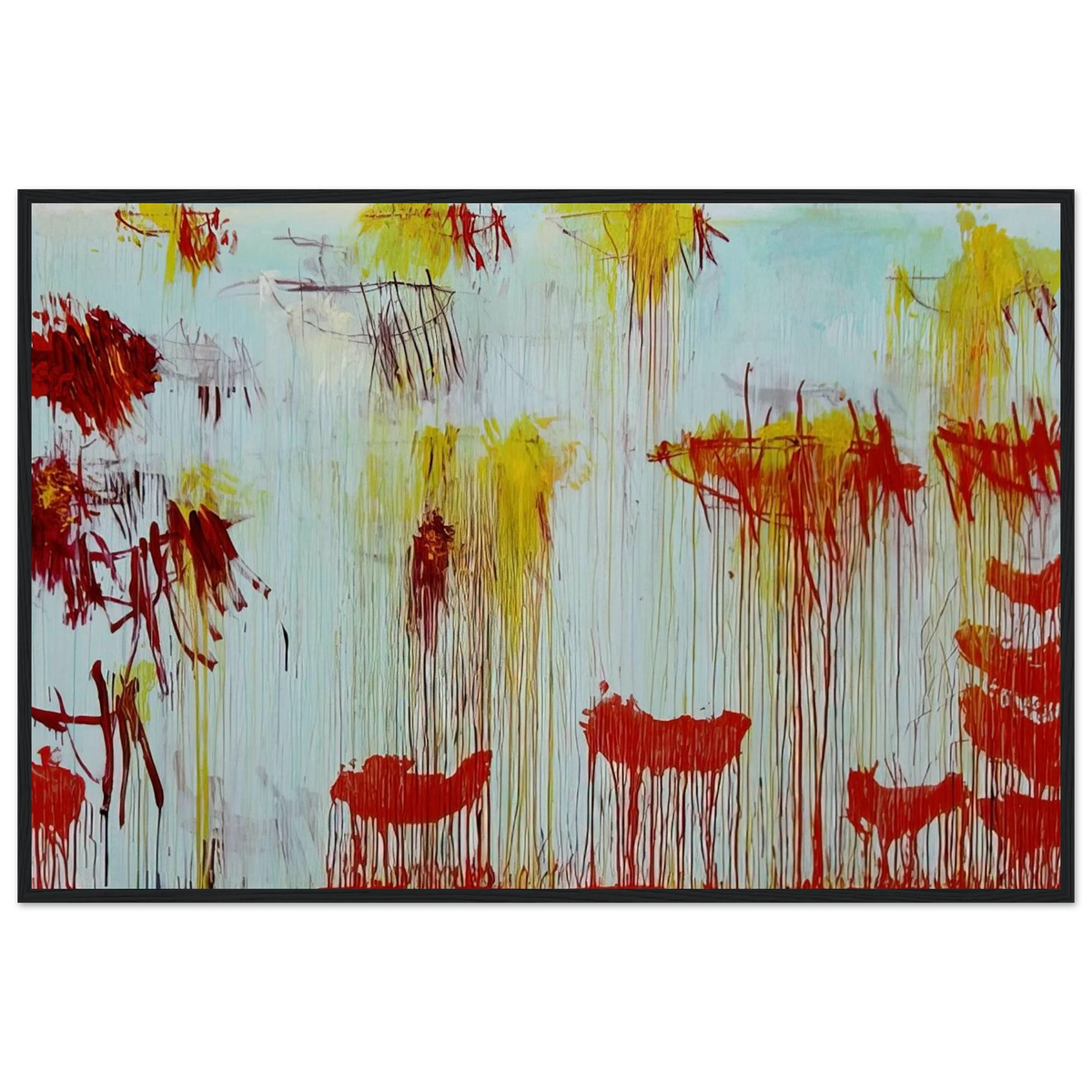Lepanto, Part XI Framed Poster | Cy Twombly Framed Prints Wall Art | Cy Twombly Store