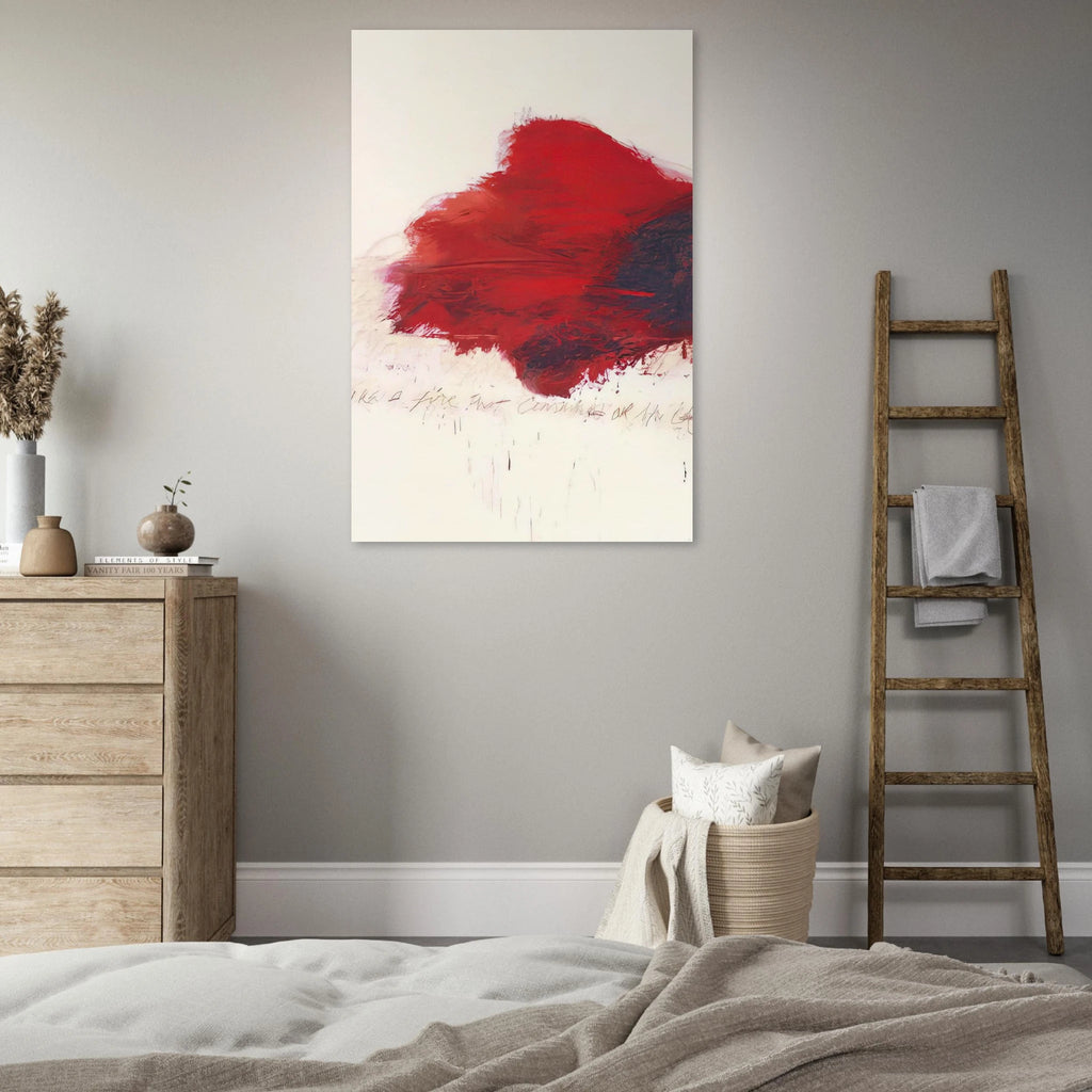 Fifty Days at Iliam. The Fire that Consumes All before It Poster | Cy Twombly Poster | Cy Twombly Store