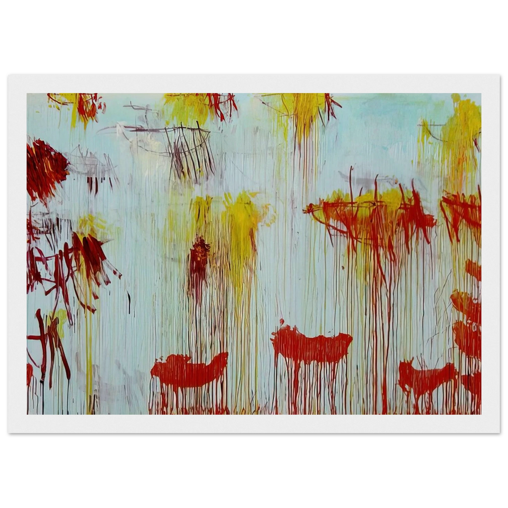 Lepanto, Part XI Framed Poster | Cy Twombly Framed Prints Wall Art | Cy Twombly Store