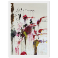 Quattro Stagioni II. Autunno Framed Poster | Cy Twombly Framed Prints Wall Art | Cy Twombly Store