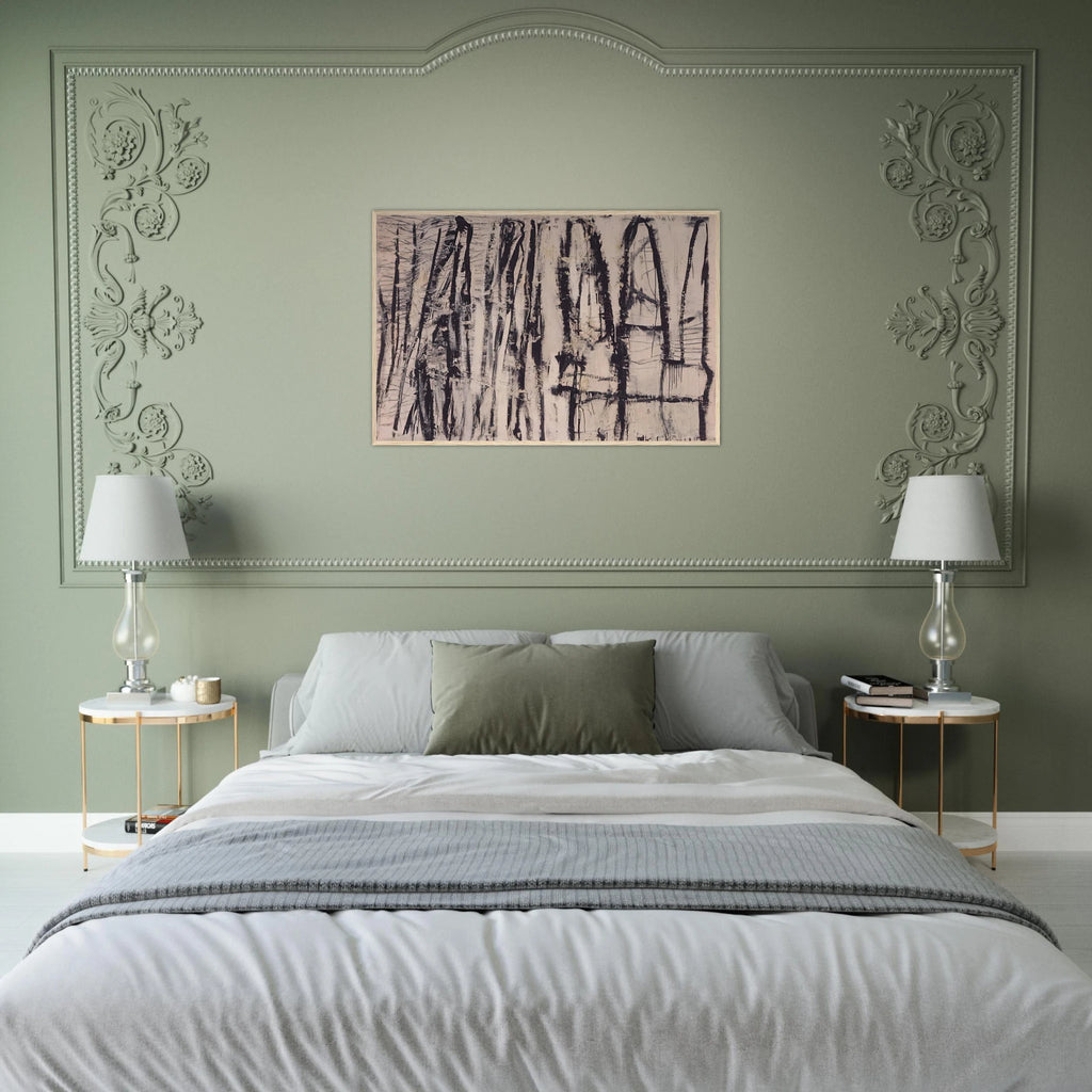 Quarzeat Framed Poster | Cy Twombly Framed Prints Wall Art | Cy Twombly Store