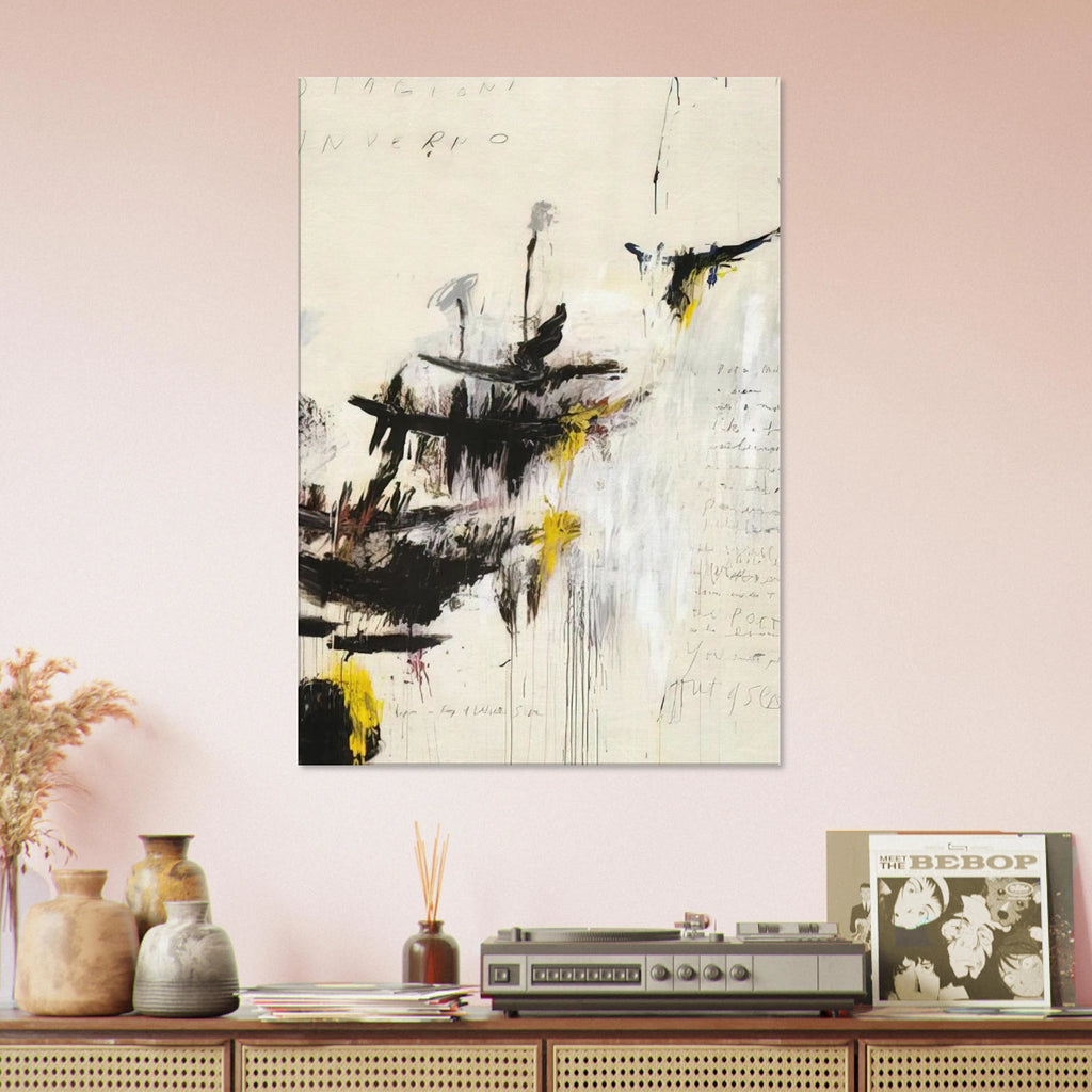 Quattro stagioni I. Inverno Canvas | Cy Twombly Canvas | Cy Twombly Store
