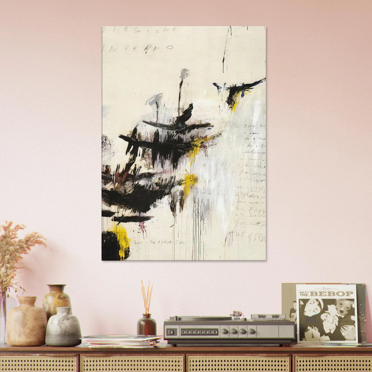 Quattro stagioni I. Inverno Canvas | Cy Twombly Canvas | Cy Twombly Store