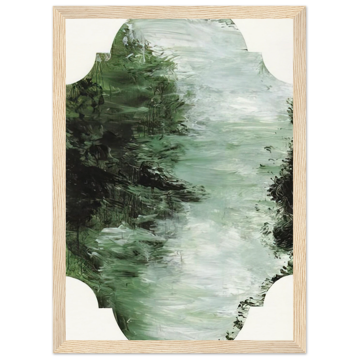 Untitled Part VI Framed Poster | Cy Twombly Framed Prints Wall Art | Cy Twombly Store