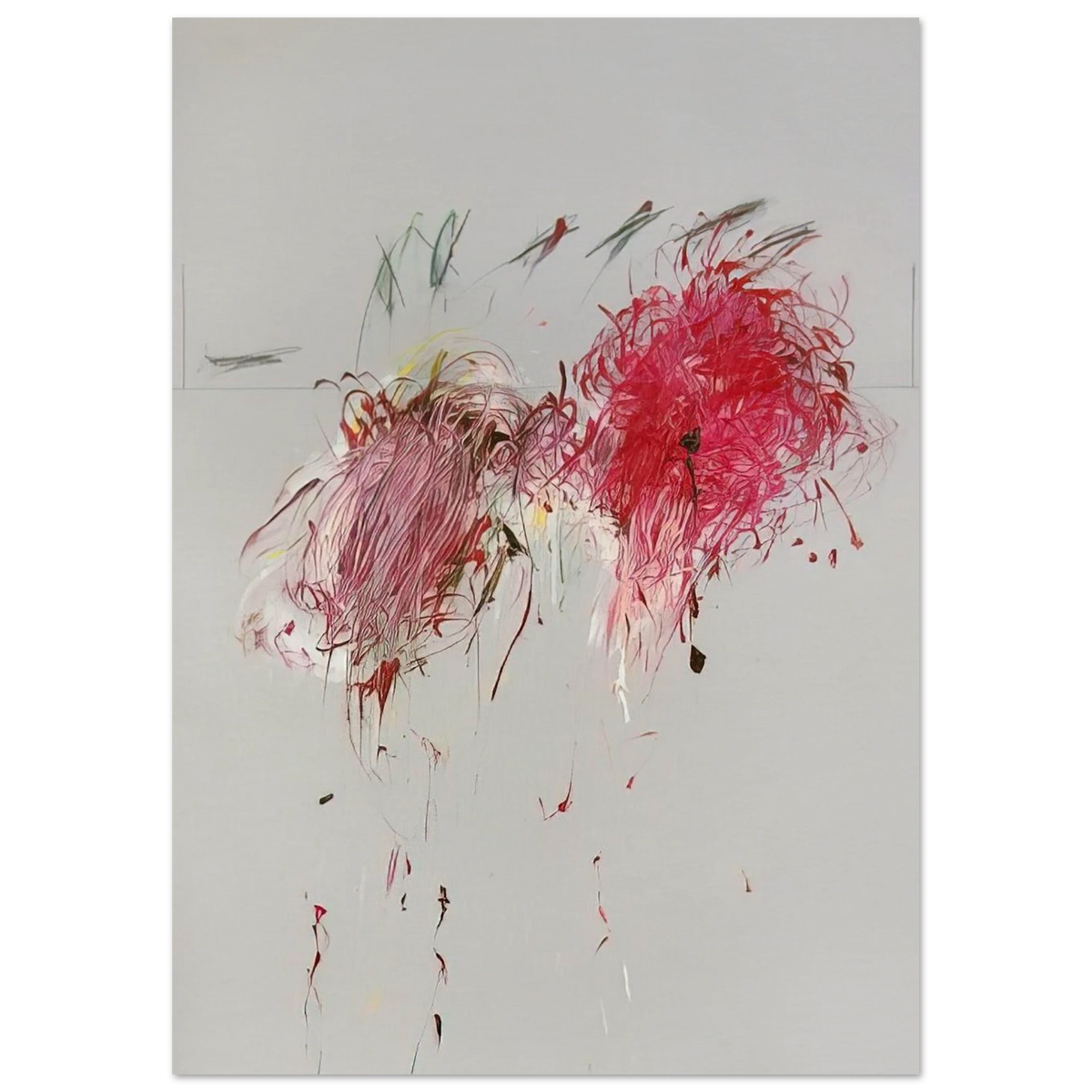 Nine Discourses on Commodus, , Part VII Poster | Cy Twombly Poster | Cy Twombly Store