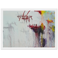 Lepanto, Part VI Framed Poster | Cy Twombly Framed Prints Wall Art | Cy Twombly Store