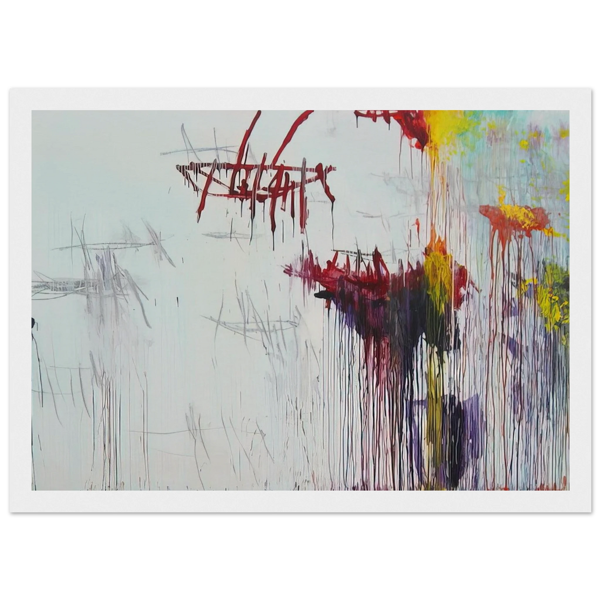 Lepanto, Part VI Framed Poster | Cy Twombly Framed Prints Wall Art | Cy Twombly Store
